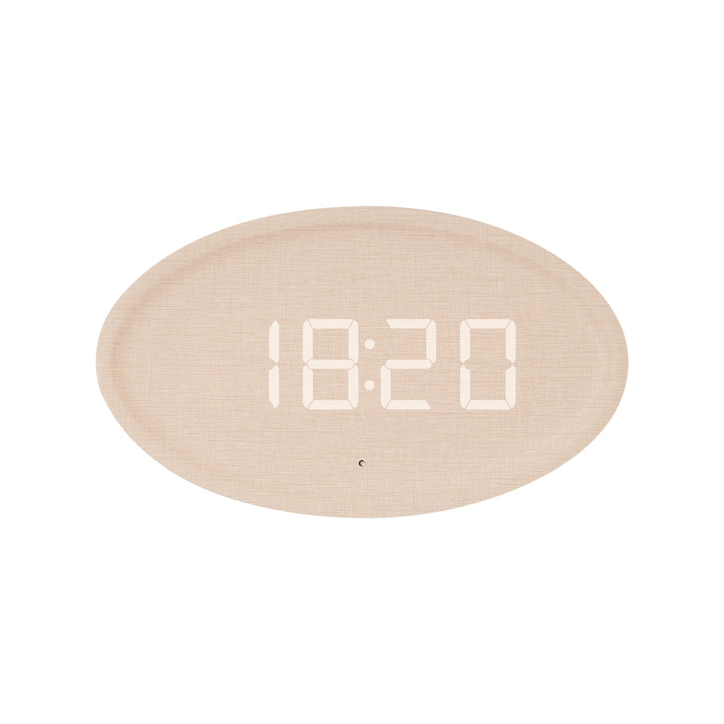 Digitale Wandmá Uhr im modernen minimalistischen Design Brehn