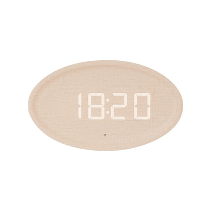 Digitale Wandmá Uhr im modernen minimalistischen Design Brehn