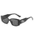 Damen elegante quadratische Sonnenbrille mit herausragendem Design Brehn