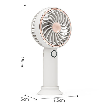 Damen Tragbarer Handventilator mit leistungsstarkem Akku und ergonomischem Design Brehn