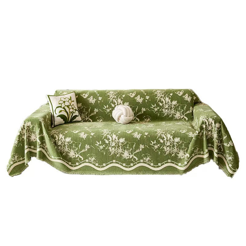 Blumenmuster Dekorativer Sofawurf
