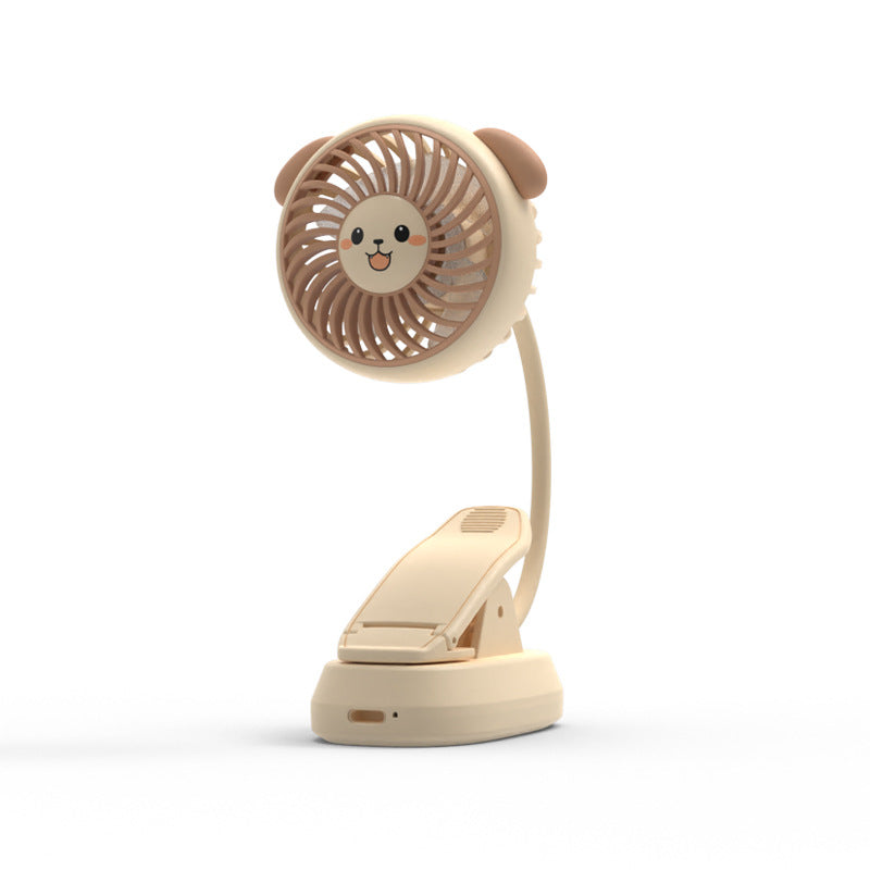 Unisex Tragbarer süßer Tischventilator mit Clipfunktion Brehn