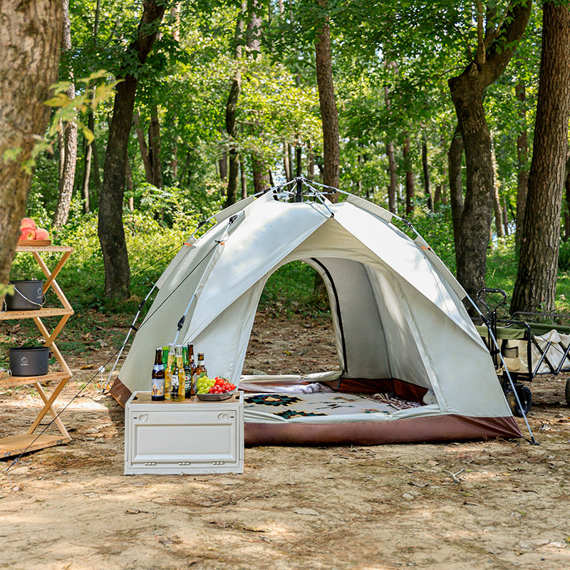 Geräumiges Campingzelt Mit Wetterfestem Aufbau Und Einfacher Montage Brehn