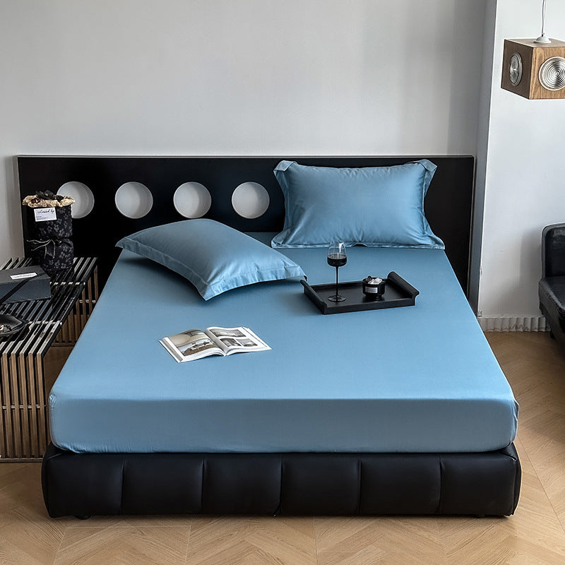 Luxuriöses Spannbettlaken-Set aus Satin-Mikrofaser