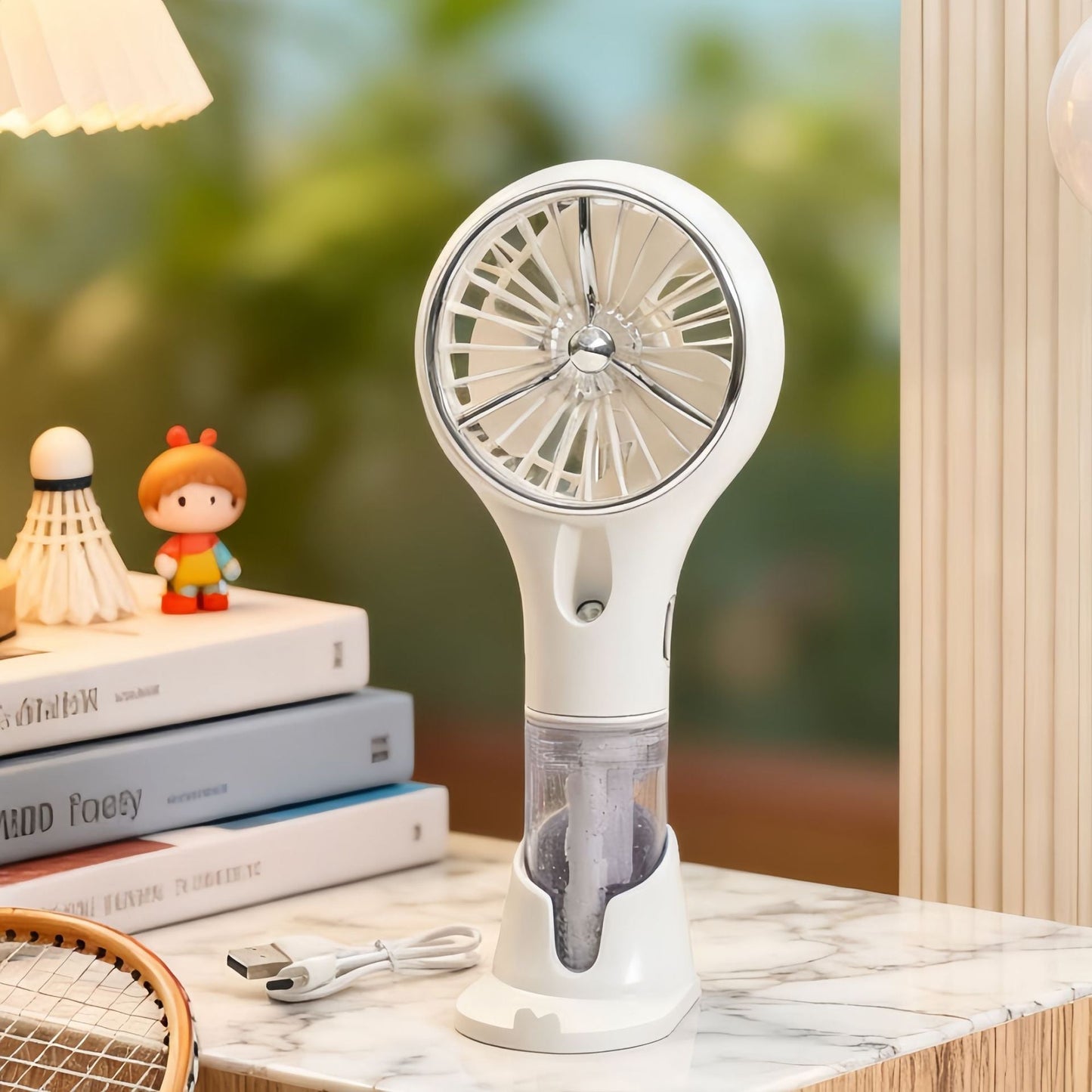 Damen Mini Mist Fan mit USB-Anschluss Brehn