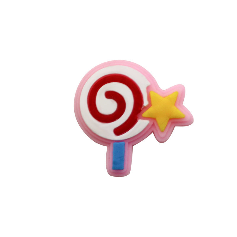 Unisex Anstecker im süßen Lollipop-Design Brehn