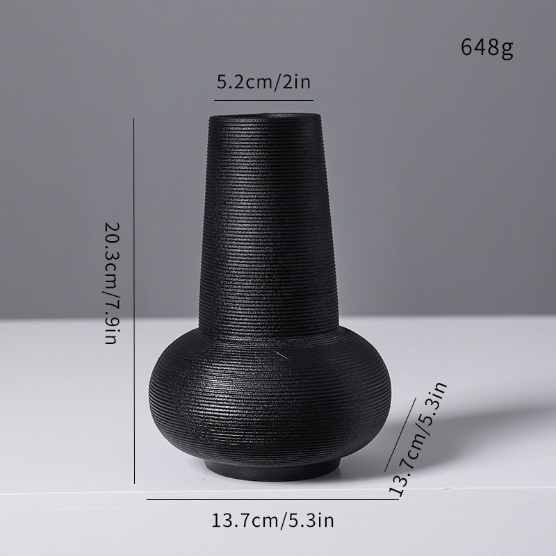 Strukturiert Modern Keramik Vase Brehn 1790368938
