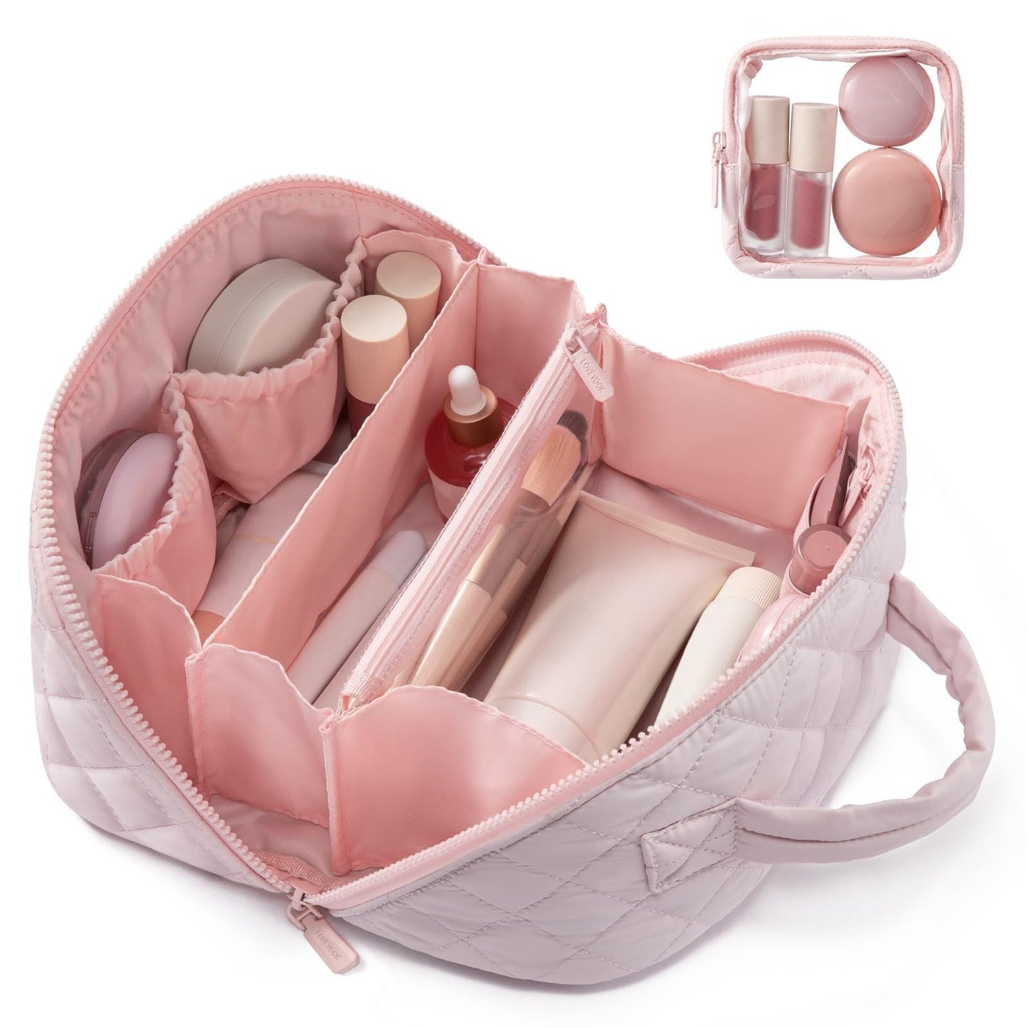 Eleganter und Geräumiger Kosmetik-Organizer Brehn