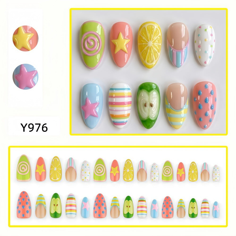 Farbefrohe Nail Art Brehn