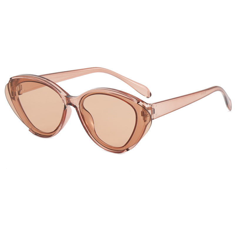 Damen Oversized Sonnenbrille mit Farbverlauf Brehn