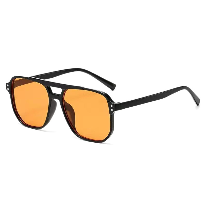 Stylische Quadratische Rahmen Sonnenbrille Brehn