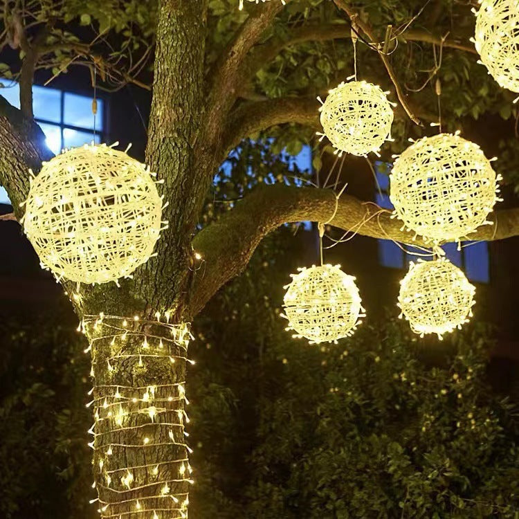 Dekorative LED-Globus-Lichterkette Brehn