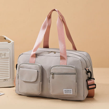 Multifunktionale Reisetasche Mit Mehreren Fächern Und Verstellbarem Schultergurt Brehn