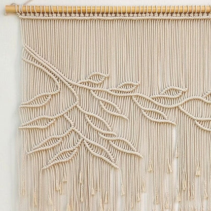 Woven Macrame Wandkunst Dekor Brehn