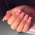 Elegantes Lang Press-On Nagelset mit Strass-Akzenten Brehn