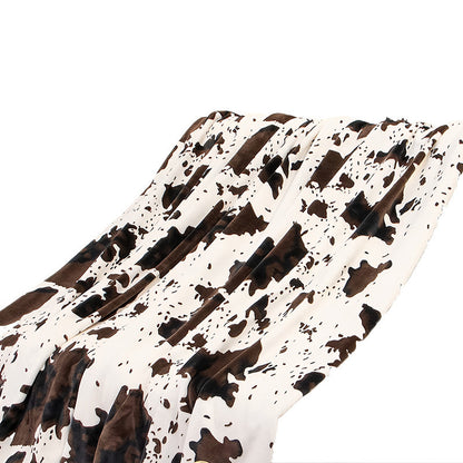Weiches Gewebe Zebra Muster Fleece-Decke