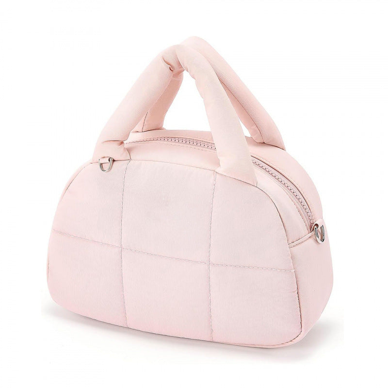 Modische Quilted Handtasche mit Abnehmbarem Schultergurt Brehn