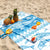 Strandtuch mit lebhaftem floralem Design Brehn
