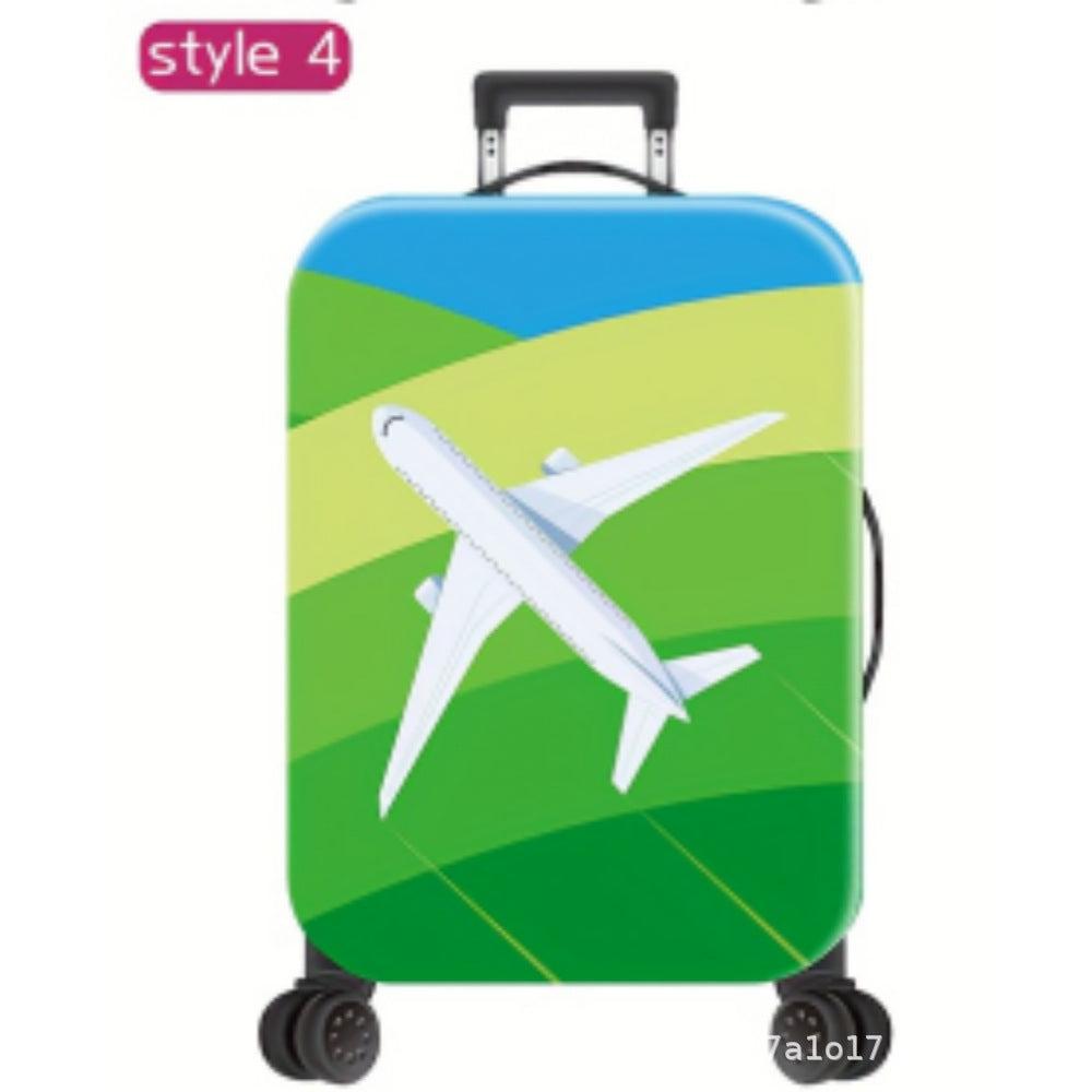 Unisex Hartschalenreisekoffer mit motivierendem Flugzeugdesign Brehn