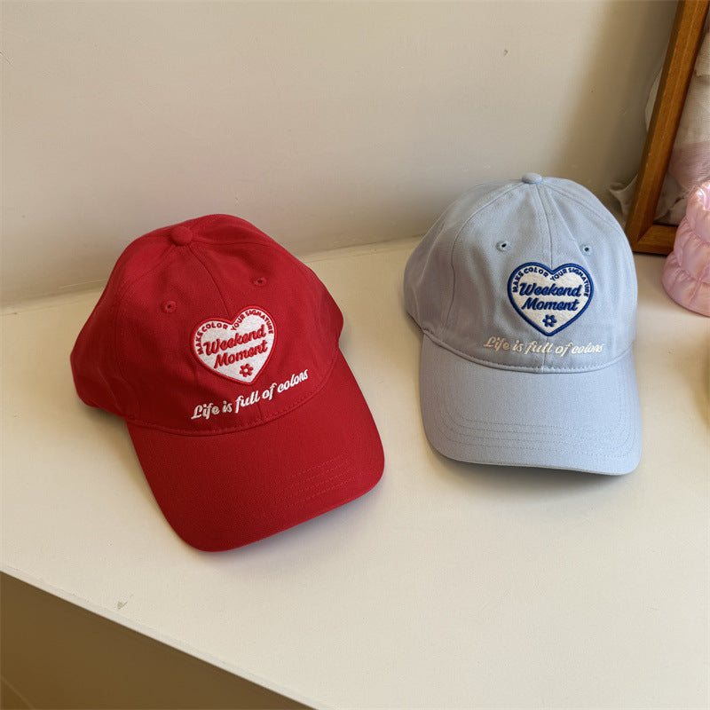 Damen Casual Bestickte Lockere Baseballmütze Brehn