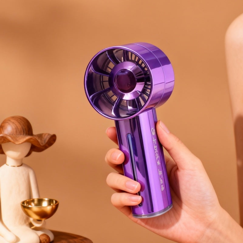 Damen tragbarer Sprühventilator mit USB-Anschluss und ergonomischem Griff Brehn
