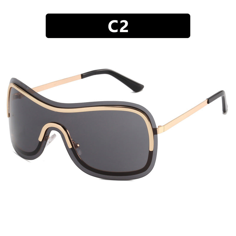 Damen sportliche Oversized-Sonnenbrille mit elegantem Design Brehn