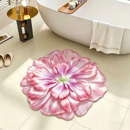 Floral Shape Badematte