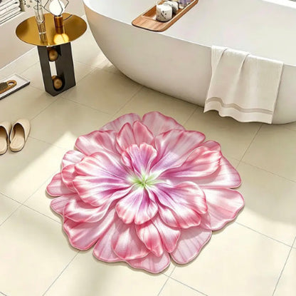 Floral Shape Badematte