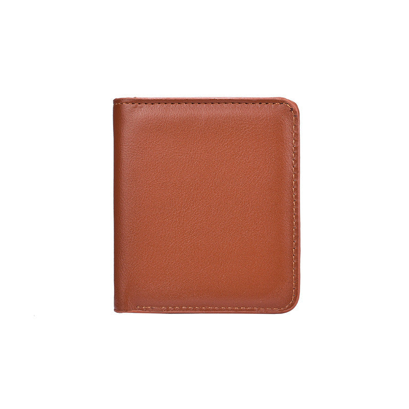 Slim Leder Bi-Fold Geldbörse Brehn