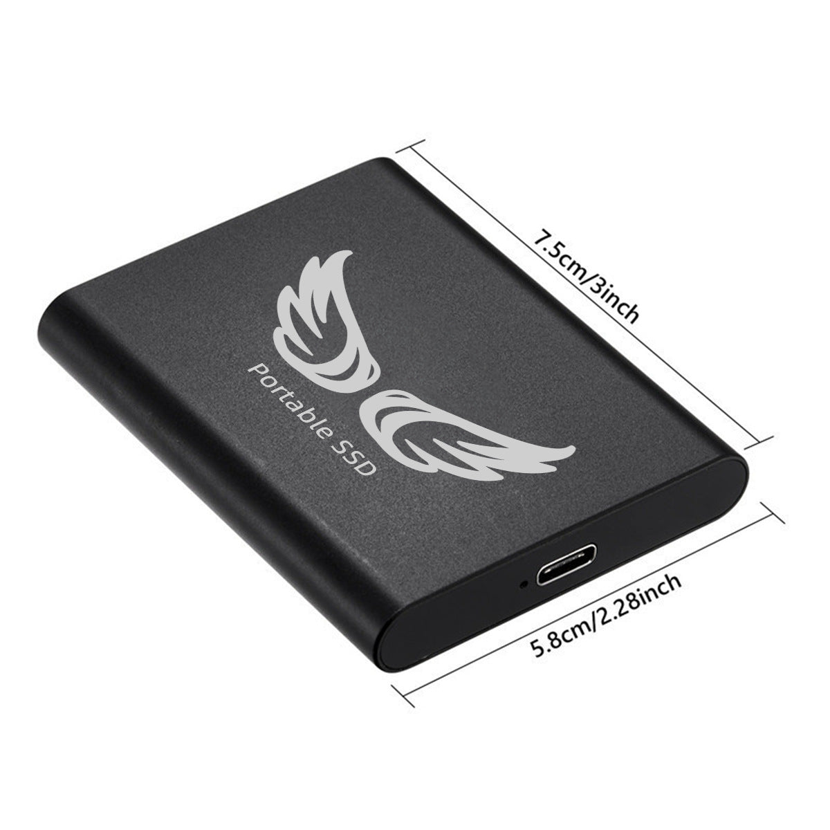 High-Speed Portable SSD-Laufwerk Brehn