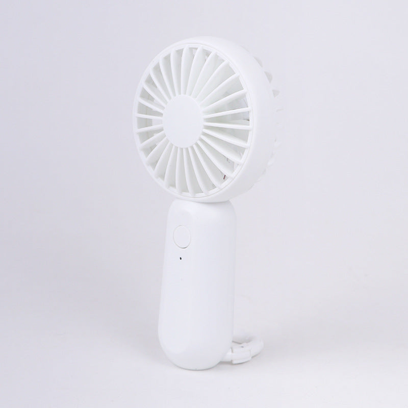 Unisex nan tragbarer Mini-Handventilator mit USB-Aufladung und Trageschlaufe Brehn
