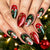 Kunstnagelset mit Festlichem Design Brehn