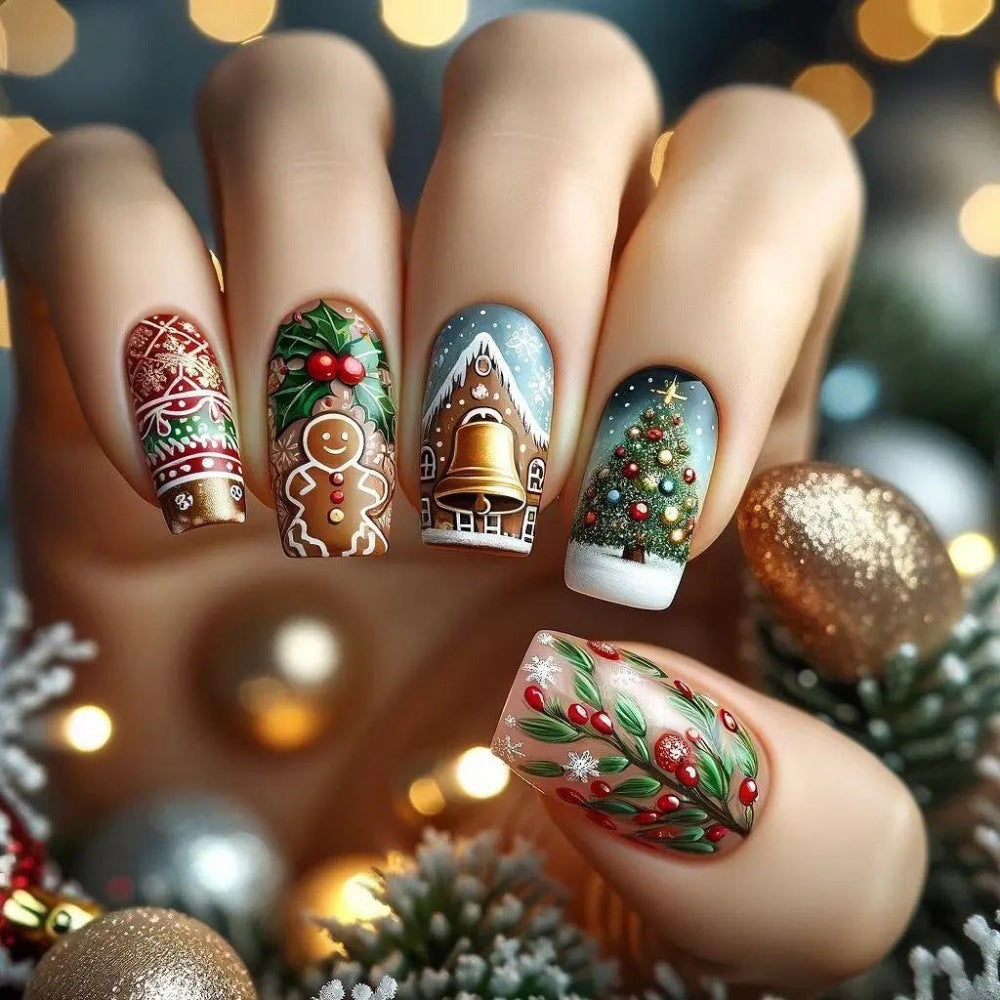Weihnachtskunstnägel Set Brehn