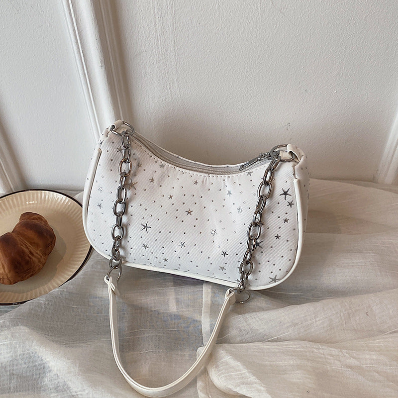 WoStarry Print Schultertasche Brehn