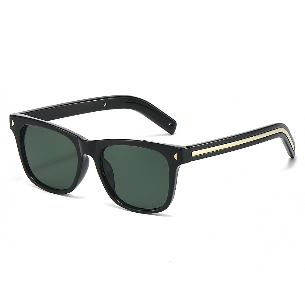 Retro-inspirierte Flachrahmen-Sonnenbrille Brehn