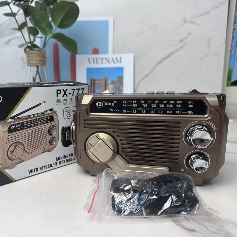 Solarladbetriebenes Radio für Camping | Brehn