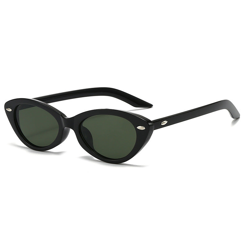 Vintage-inspirierte Katzenaugen-Sonnenbrille Brehn