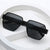 Damen moderne Oversized-Sonnenbrille mit asymmetrischem Rahmen Brehn
