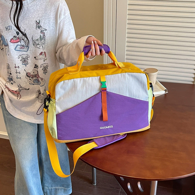 Mehrfarbiges Reise-Duffle-Bag Brehn