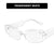 Damen modische Sonnenbrille mit vorteilhaftem UV-Schutz und transparentem Rahmen Brehn