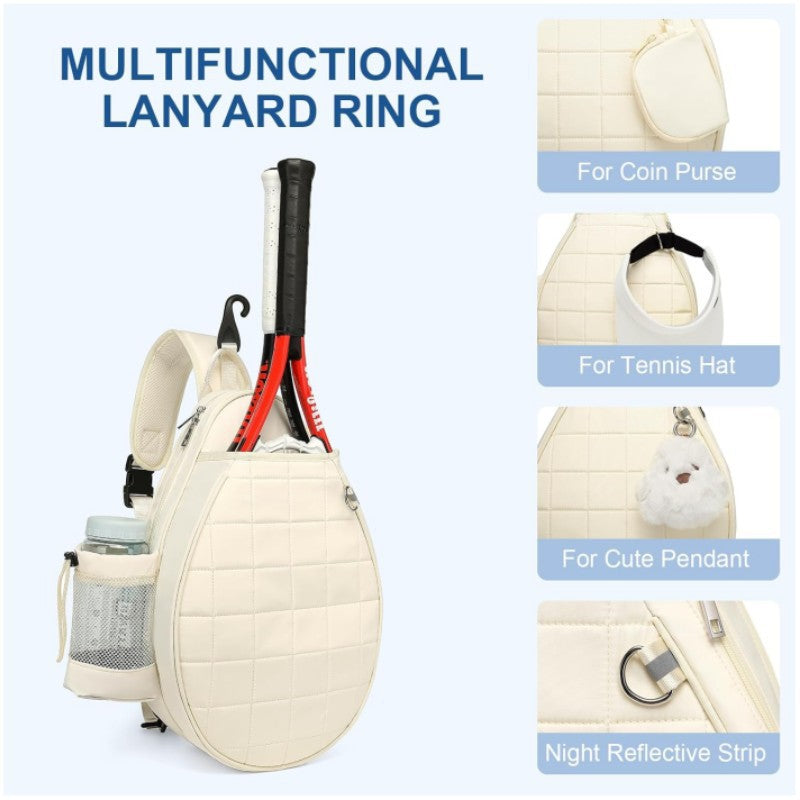 Sportliche Tennis-Rucksacktasche mit Innovativem Klappdesign Brehn