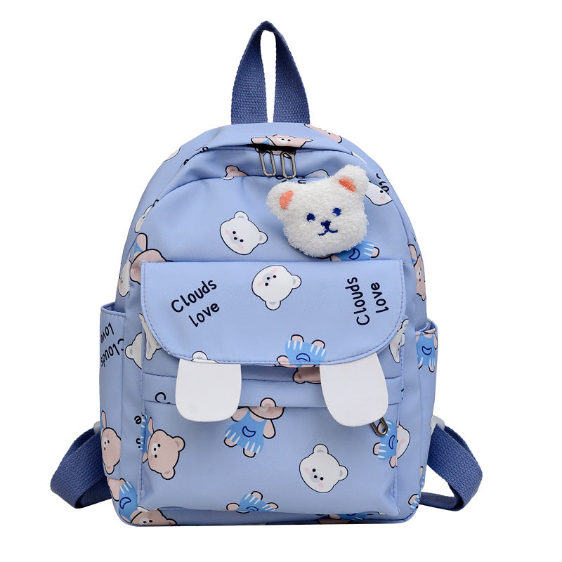 Niedlicher Plüschbär-Mini-Rucksack Brehn
