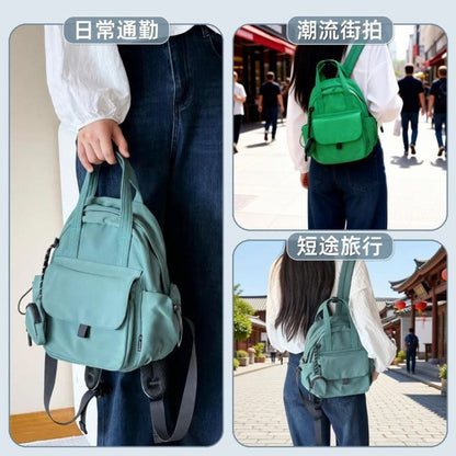 Damen vielseitiger Multifunktions-Rucksack mit mehreren Taschen Brehn