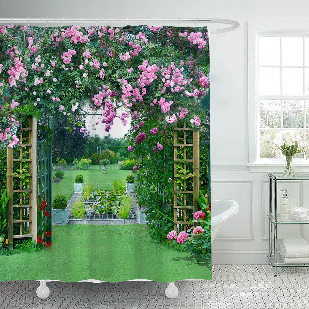 Garden Oasis Duschvorhang Brehn