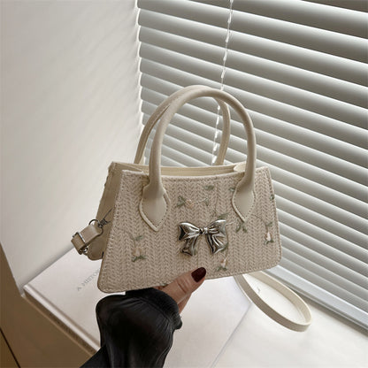 Elegante bestickte Mini-Handtasche