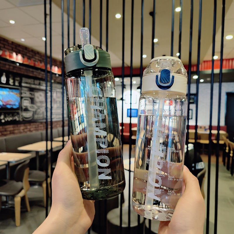 Damen Hochwertige Trinkflasche mit innovativem Verschlussmechanismus Brehn