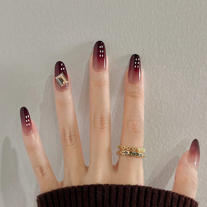 Künstlerische Ombre Nagelkunst