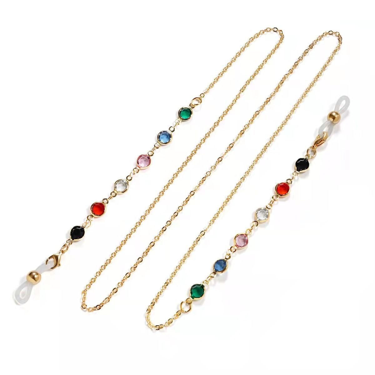 Bunte Perlen Brillenband Brehn