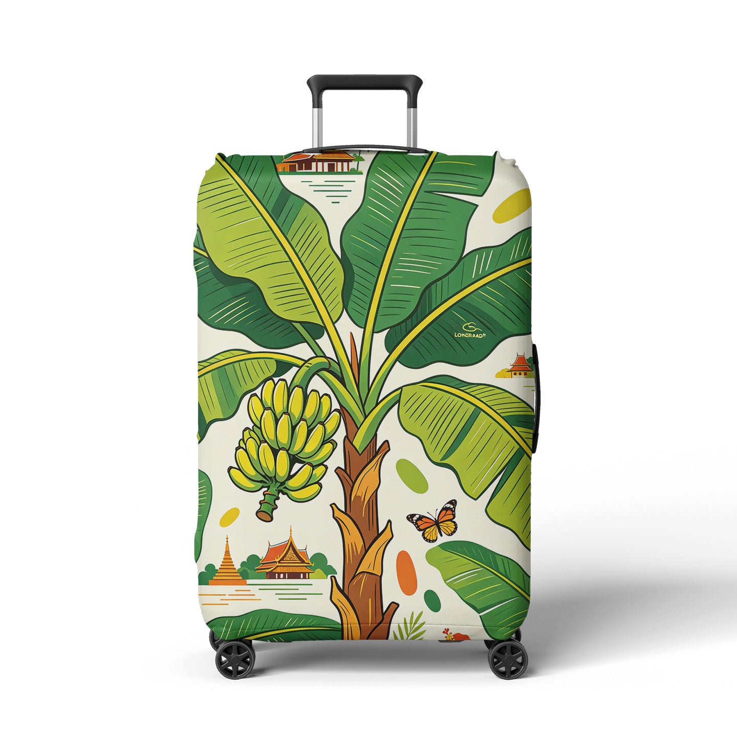 Damen Koffer-Hülle mit fröhlichem Obstdesign Brehn