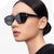 Damen modische Sonnenbrille mit zeitgemäßem Design und schützendem UV-Filter Brehn